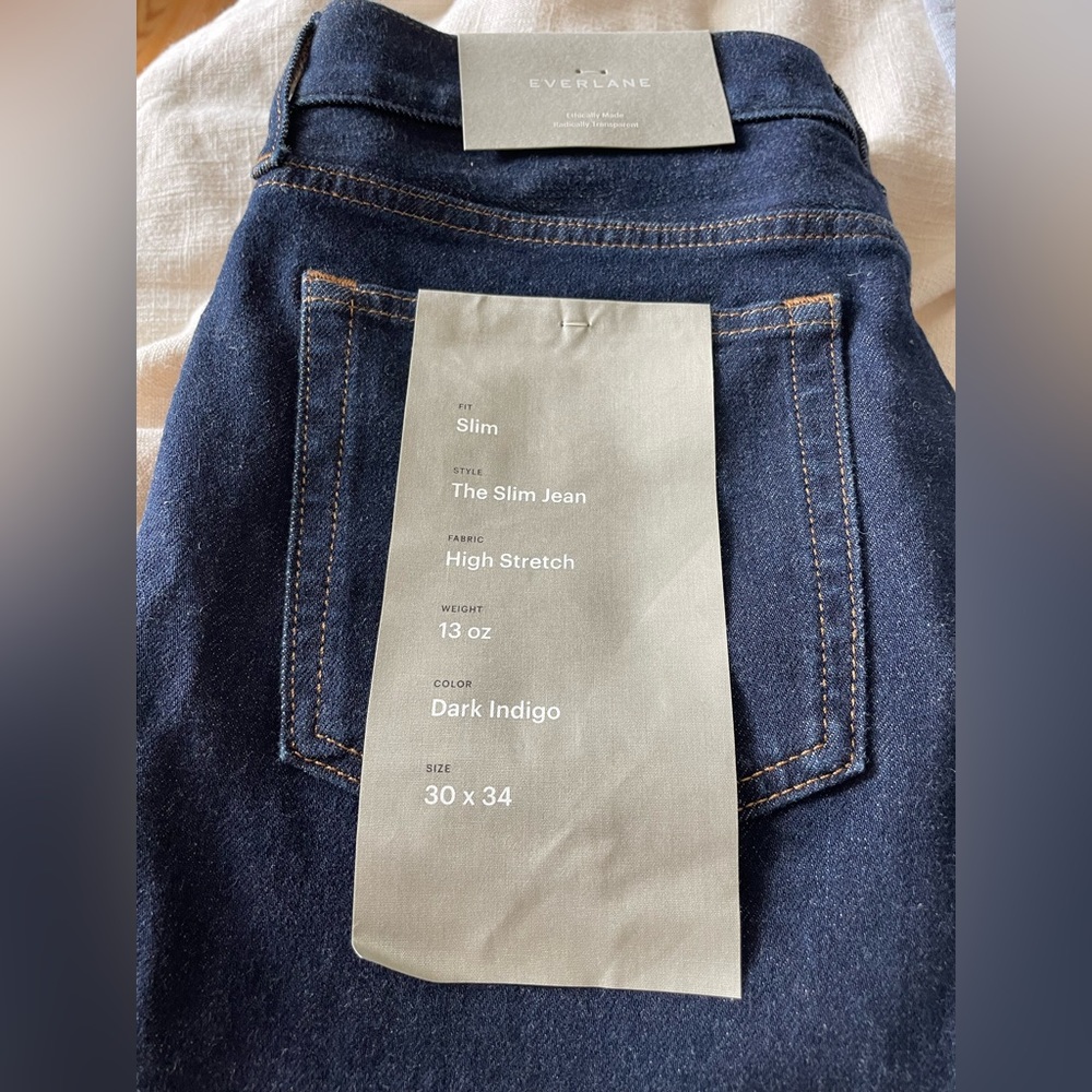 Everlane Slim Jeans NWT
